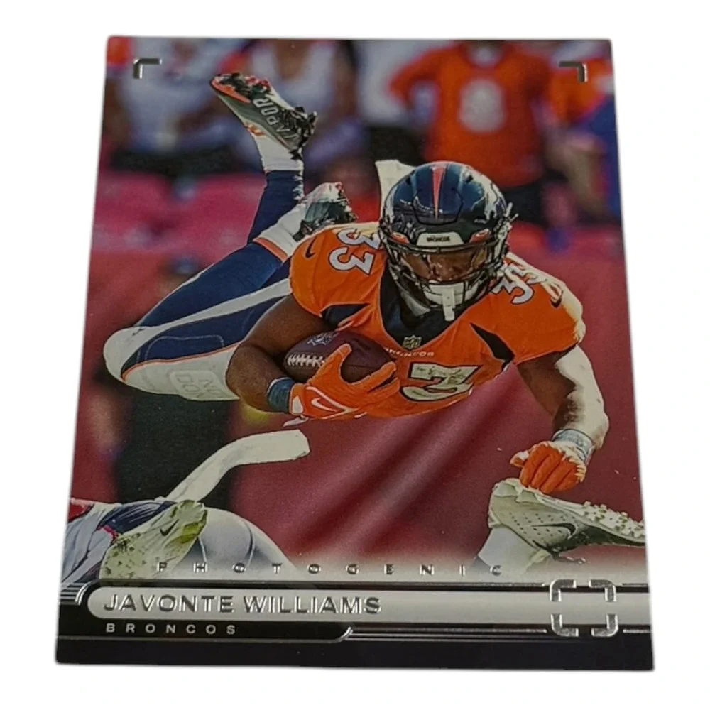 2022 Panini Chronicles Photogenic Javonte Williams Denver Broncos PH-10 NFL Card
